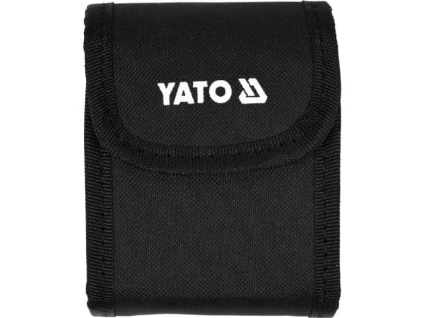 Yato YT-73129, LCD, Svart, 1/4", IP54, Alkalisk, AAA