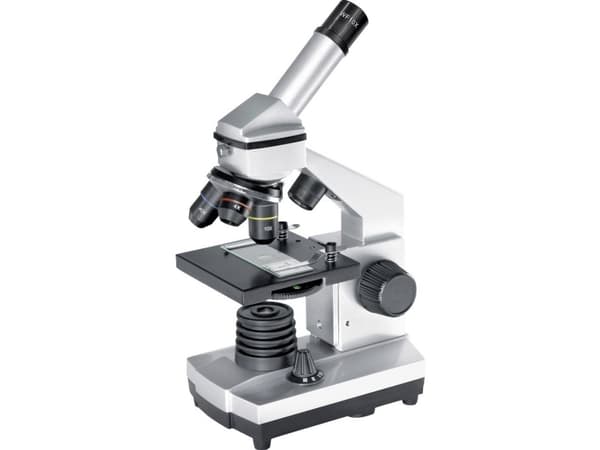 Mikroskop Bresser Junior Biolux CA 40X-1024X med eksperimentelle sett og smart te