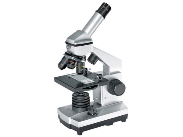 Mikroskop Bresser Junior Biolux CA 40X-1024X med eksperimentelle sett og smart te