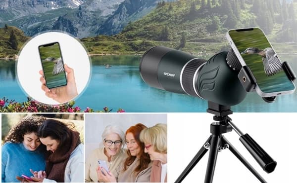 Luneta Kf Monocular Luneta K&f 60mm Zoom 20-60x Bak-4 Ip56 / Kf33.033