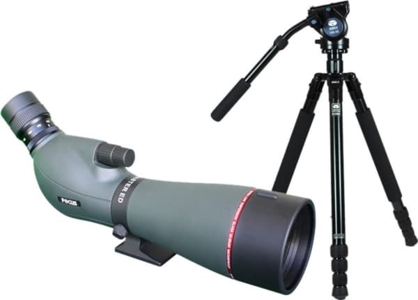 Binoculars Focus Kit Focus Viewmaster 20-60x80, Sirui R-2004 + VH10 scope