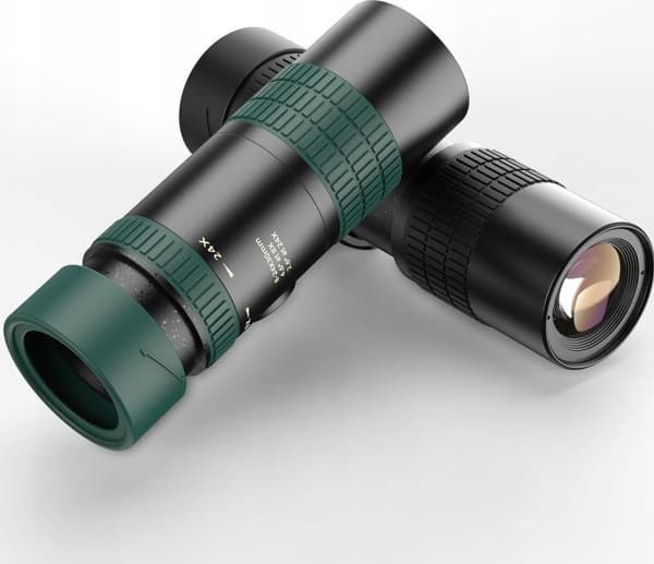 Apexel Binoculars Monocular Zoom 8-24x 30mm Spotting Scope + Phone Holder
