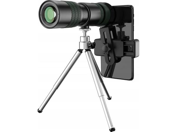 Apexel Binoculars Monocular Zoom 8-24x 30mm Spotting Scope + Phone Holder