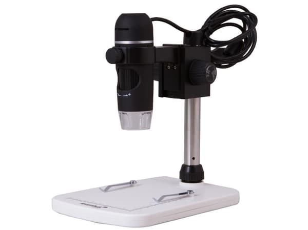 Levenhuk DTX 90, Digitalt, Sort, 300x, 10x, LED, Hvit