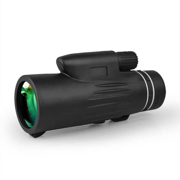 INF Monokularteleskop 12×50 Zoom BAK4 Prisma Svart
