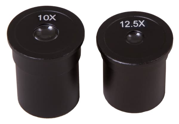 Levenhuk 5S NG, Optisk mikroskop, Sort, Grå, Metalli, 500x, 40x, 10x, 12.5x