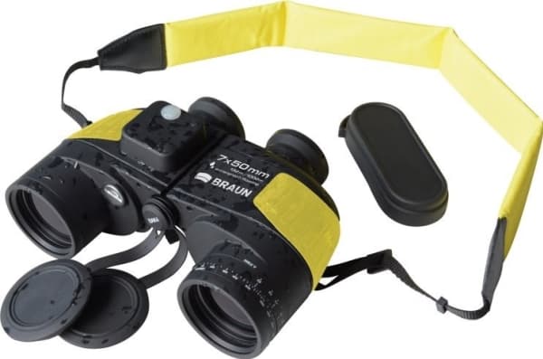 Lornetka Braun Phototechnik Lornetka Braun Marine 7x50 żółta Lornetka Braun Marine 7x50 żółta