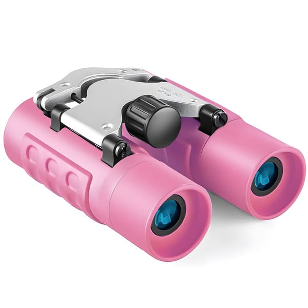 8x21 högupplöst optisk minikikare för barn - Rosa