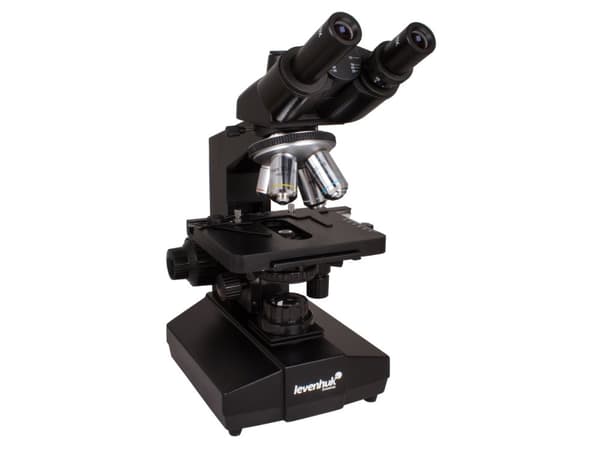 Levenhuk D870T, Digitalt mikroskop, Svart, 2000x, 40x, WF10x, WF20x, Halogen