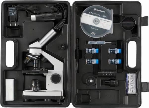 Bresser Junior Mikroskop - 40x-1024x - Med etui og tilbehør