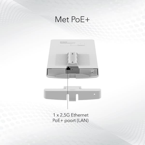 Netgear WAX610Y - Netværksadgangspunkt - AX1800 - Dual-Band - WiFi 6