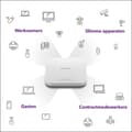 Miniatyrbillede 9 af 11: Netgear WAX610 - AX1800 - Access Point - Dual-Band - Velegnet til WiFi 6