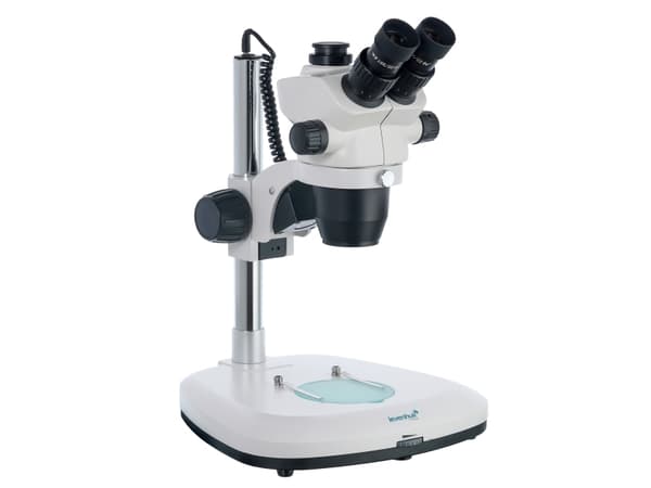 Levenhuk ZOOM 1T, Optisk mikroskop, Hvit, Aluminium, 45x, 7x, WF10x/22 (2 stk)