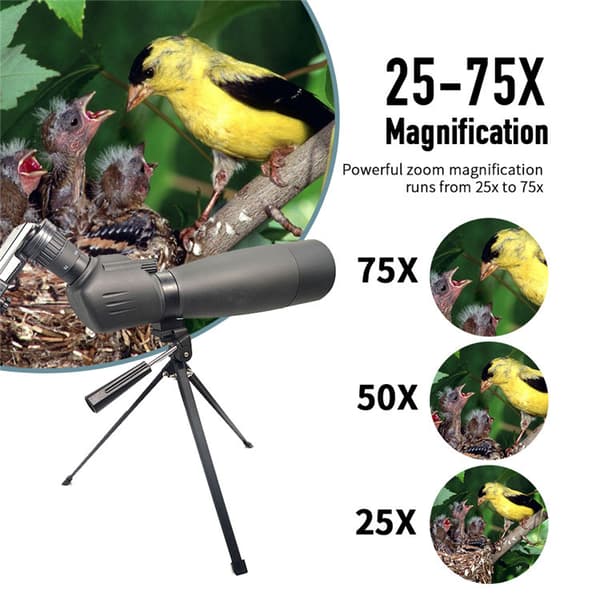 Tubkikare SECOZOOM  Spotter 25-75x75