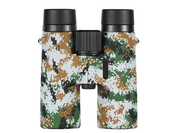 Levenhuk Camo Dots 10x42 kiikari, jossa on verkkokuvio
