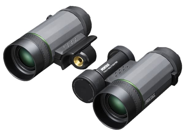 Pentax VD 4x20 WP, 4x, 2 cm, Multi Coated (MC), Vanntett, Sort, Grå, 514 g
