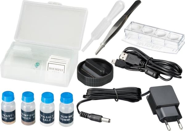 Bresser LCD-mikroskop 8,9 cm (3,5") - Mikroskop - farve