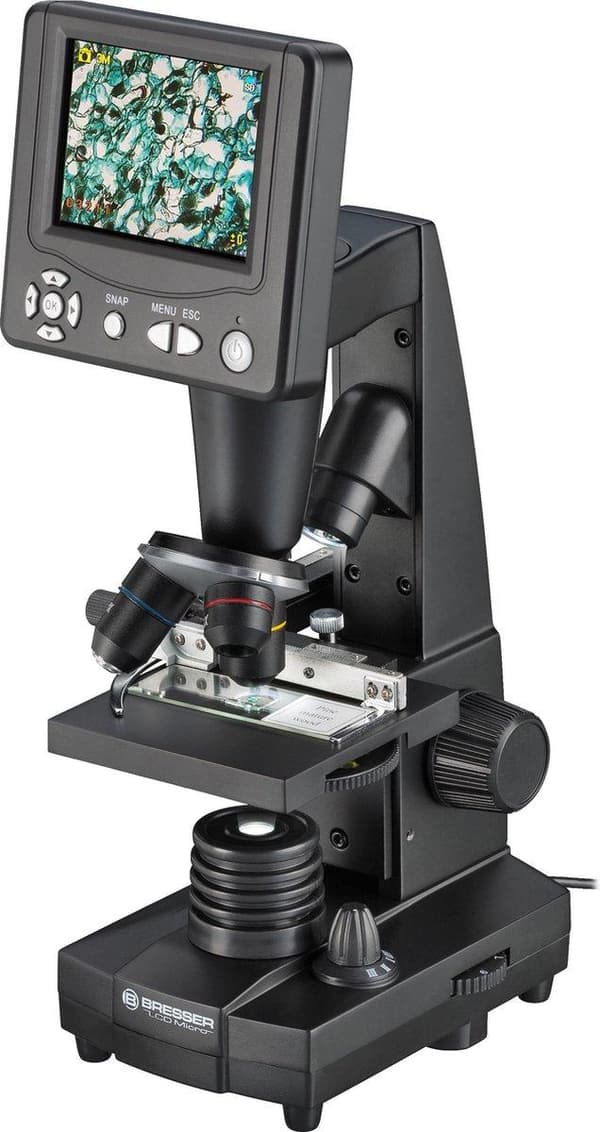 Bresser LCD-mikroskop 8,9 cm (3,5") - Mikroskop - farve