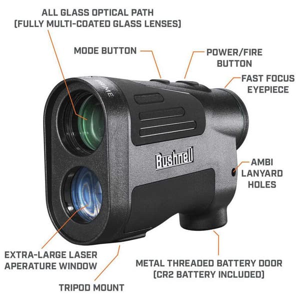 Bushnell Etäisyysmittari Prime 1800 6x24 Mm Musta