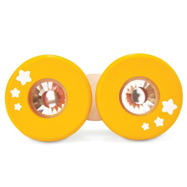 Träugnar - Unik - Kalejdoskop - Orange - 11,4 cm - Legetøj för äventyrare