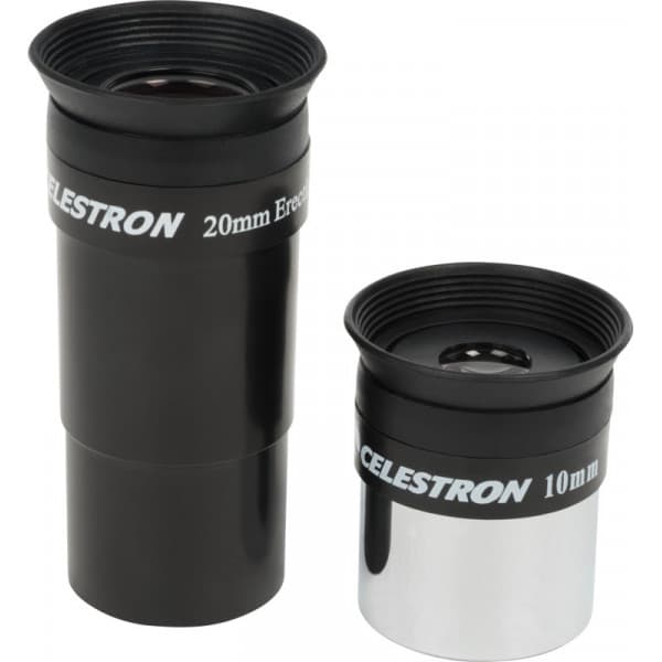 Celestron ASTROMASTER 130EQ -stjärnteleskop + telefonadapter och T2-Barlow-lins
