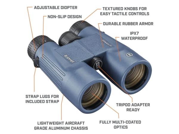 Bushnell 158042R, BAK-4 Roof, 8x, 4,2 cm, Fully Multi Coated (FMC), Vattentät, 643 g
