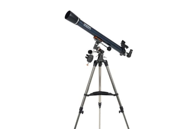 Celestron Astromaster 70EQ, Svart, Stål, Starry Night Basic Edition, SkyPortal App, 914 mm