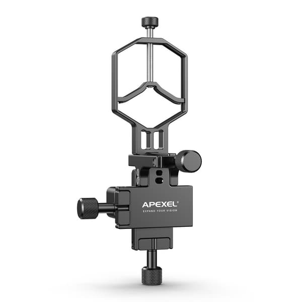 INF Teleskop kameraadapter - metallfeste for smarttelefon okular