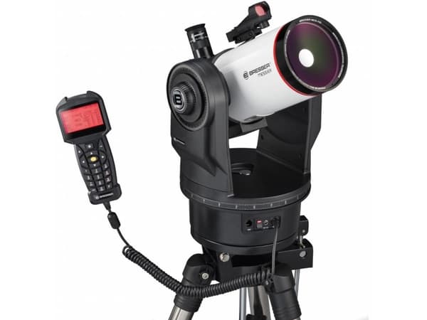 Bresser Optics Messier MCX-102 GoTo, Svart, Vit, Rostfritt stål/Aluminium, Gjuten aluminium, 1000 mm, 7,5 kg