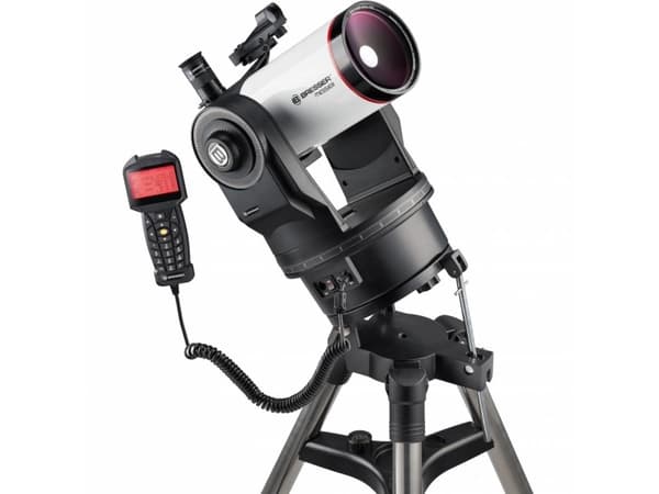 Bresser Optics Messier MCX-102 GoTo, Svart, Vit, Rostfritt stål/Aluminium, Gjuten aluminium, 1000 mm, 7,5 kg