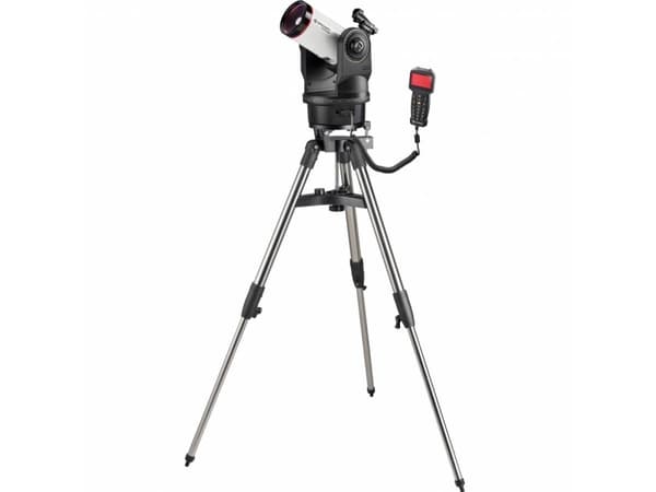 Bresser Optics Messier MCX-102 GoTo, Svart, Vit, Rostfritt stål/Aluminium, Gjuten aluminium, 1000 mm, 7,5 kg