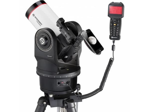 Bresser Optics Messier MCX-102 GoTo, Svart, Vit, Rostfritt stål/Aluminium, Gjuten aluminium, 1000 mm, 7,5 kg