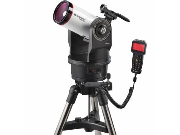 Bresser Optics Messier MCX-102 GoTo, Svart, Vit, Rostfritt stål/Aluminium, Gjuten aluminium, 1000 mm, 7,5 kg