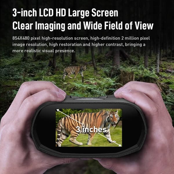 APEXEL 4K HD Digitale Nattkikkerter med Kreativ Ugledesign