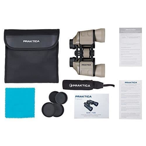 Kikare - PRAKTICA - Falcon Terrain WA 8x40mm - Porro Prism - Coated Optics - 8.2FOV