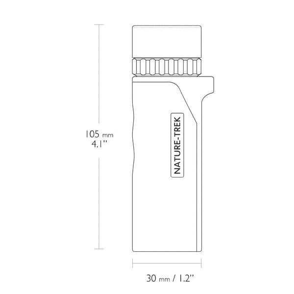 HAWKE NATURE-TREK MONO 10 X 25, Hawke monokikare