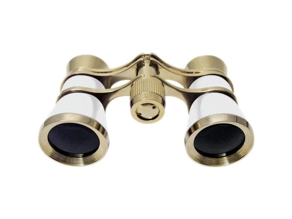 Braun Phototechnik Oopperateatterin kiikarit 3 x 25 mm Kulta, helmiäislakkaa
