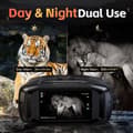 Miniatyrbillede 4 af 10: NVS-40 Telescope 4K HD Binoculars Night Vision Glasses 6X Digital Zoom 300m Hunting Camping Rifle Scope Clock Observing Objects