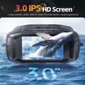 Miniatyrbillede 7 af 10: NVS-40 Telescope 4K HD Binoculars Night Vision Glasses 6X Digital Zoom 300m Hunting Camping Rifle Scope Clock Observing Objects