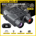 Miniatyrbillede 2 af 10: NVS-40 Telescope 4K HD Binoculars Night Vision Glasses 6X Digital Zoom 300m Hunting Camping Rifle Scope Clock Observing Objects