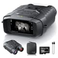 Miniatyrbillede 1 af 10: NVS-40 Telescope 4K HD Binoculars Night Vision Glasses 6X Digital Zoom 300m Hunting Camping Rifle Scope Clock Observing Objects