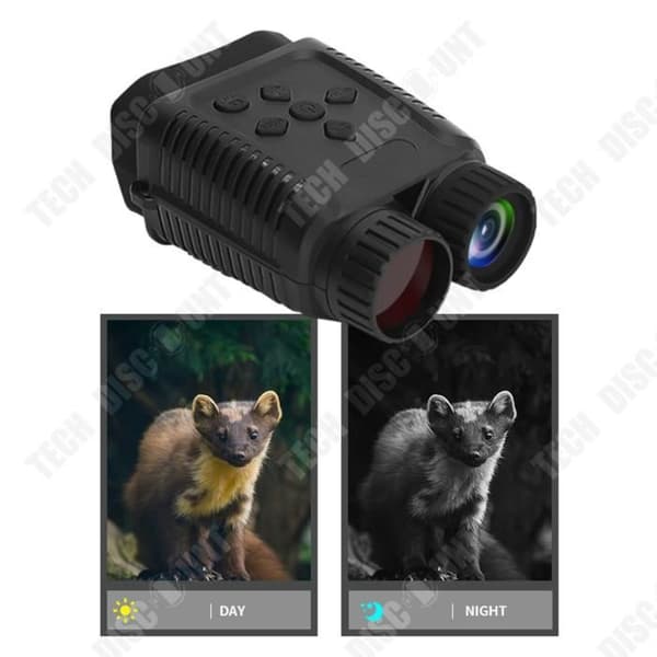 TD® Bärbar Night Vision Kikare Utomhus Full Black HD Infraröd Kikare Digital Night Vision Device