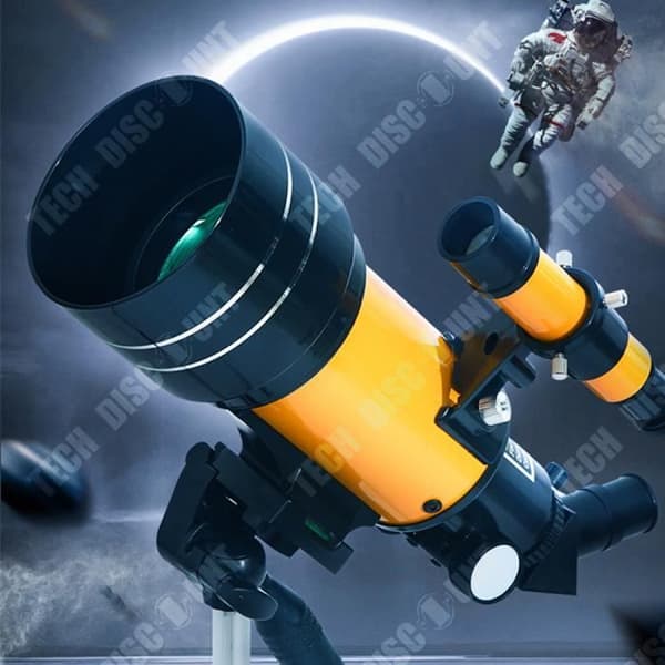 TD® Professionellt högupplöst astronomiskt teleskop dubbel användning mörkerseende teleskop orange bälte modell med hög stjärna