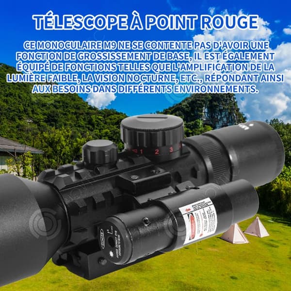 INN Teleskop Brännvidd 300 mm Brännvidd Astronomiskt Teleskop Red Dot Telescope Bergsbestigning Teleskoplins