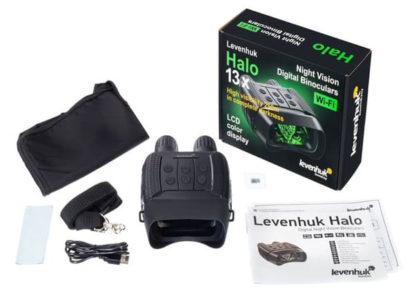 Nattvisionsdigitala kikare Levenhuk Halo 13x