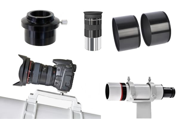 Bresser Optics Messier NT-203/1200 Hexafoc EXOS-2/EQ5, Hvit, Aluminium, Stål, Stål, Aluminium, Manuell, 4,7 kg