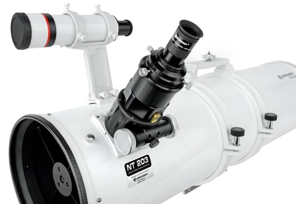 Bresser Optics Messier NT-203/1200 Hexafoc EXOS-2/EQ5, Hvit, Aluminium, Stål, Stål, Aluminium, Manuell, 4,7 kg