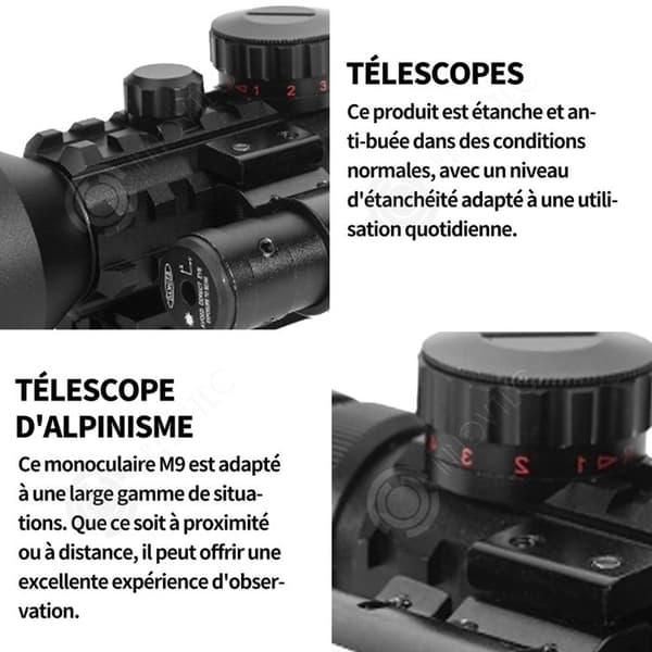 INN Teleskop Brännvidd 300 mm Brännvidd Astronomiskt Teleskop Red Dot Telescope Bergsbestigning Teleskoplins