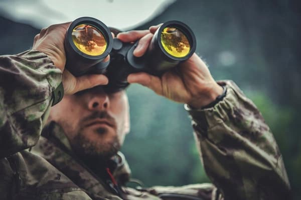 Militær jagtkikkert med zoom 21-260x60 premium til fuglekiggeri