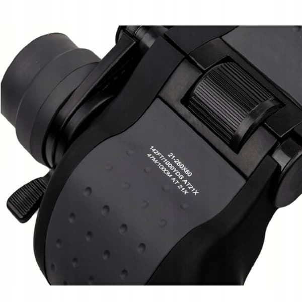 Militær jagtkikkert med zoom 21-260x60 premium til fuglekiggeri